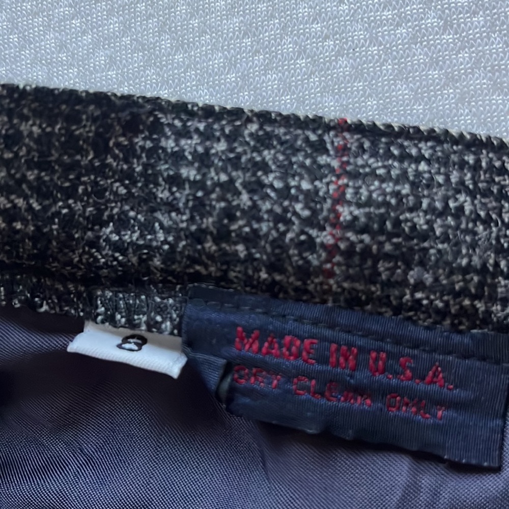 Freedberg of Boston Vintage Wool Tweed Suite. Preloved - Picture 10 of 10
